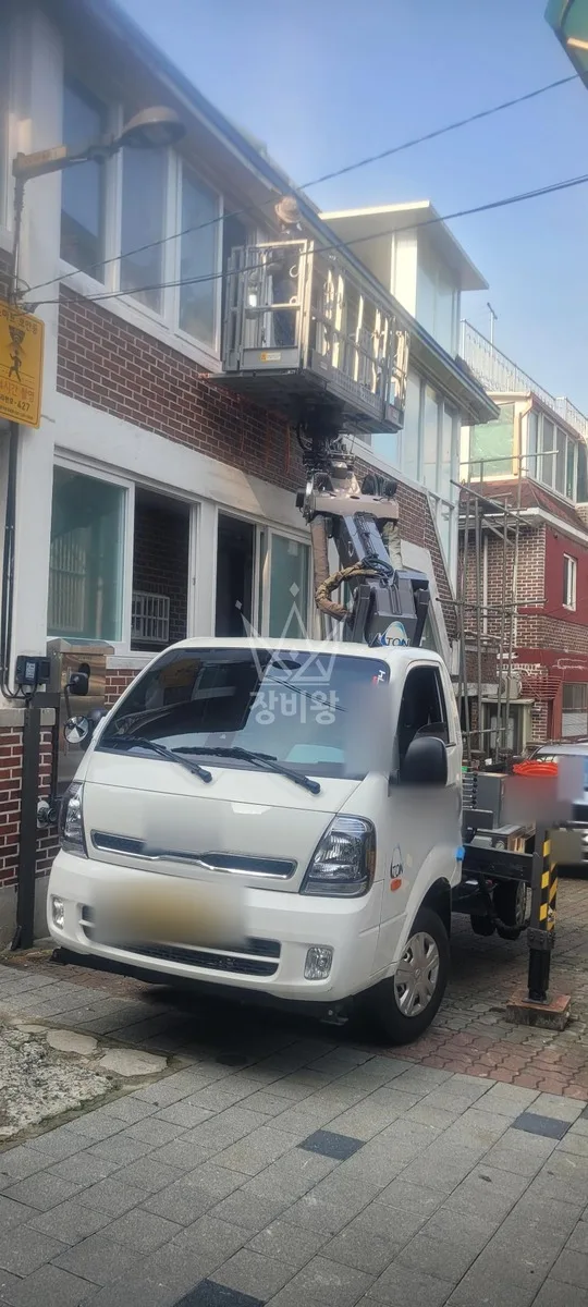 서울 서대문구 천연동 스카이차 외벽 작업 작업 현장