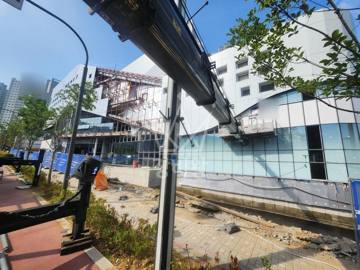 경기 하남시 스카이차 CCTV 작업 현장