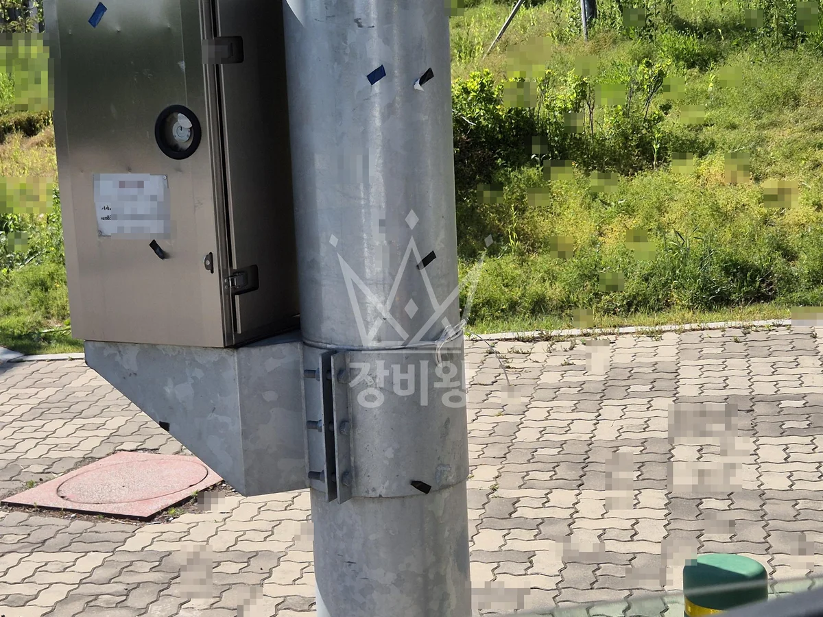 충남 천안시동남구 스카이차 간판 작업 현장