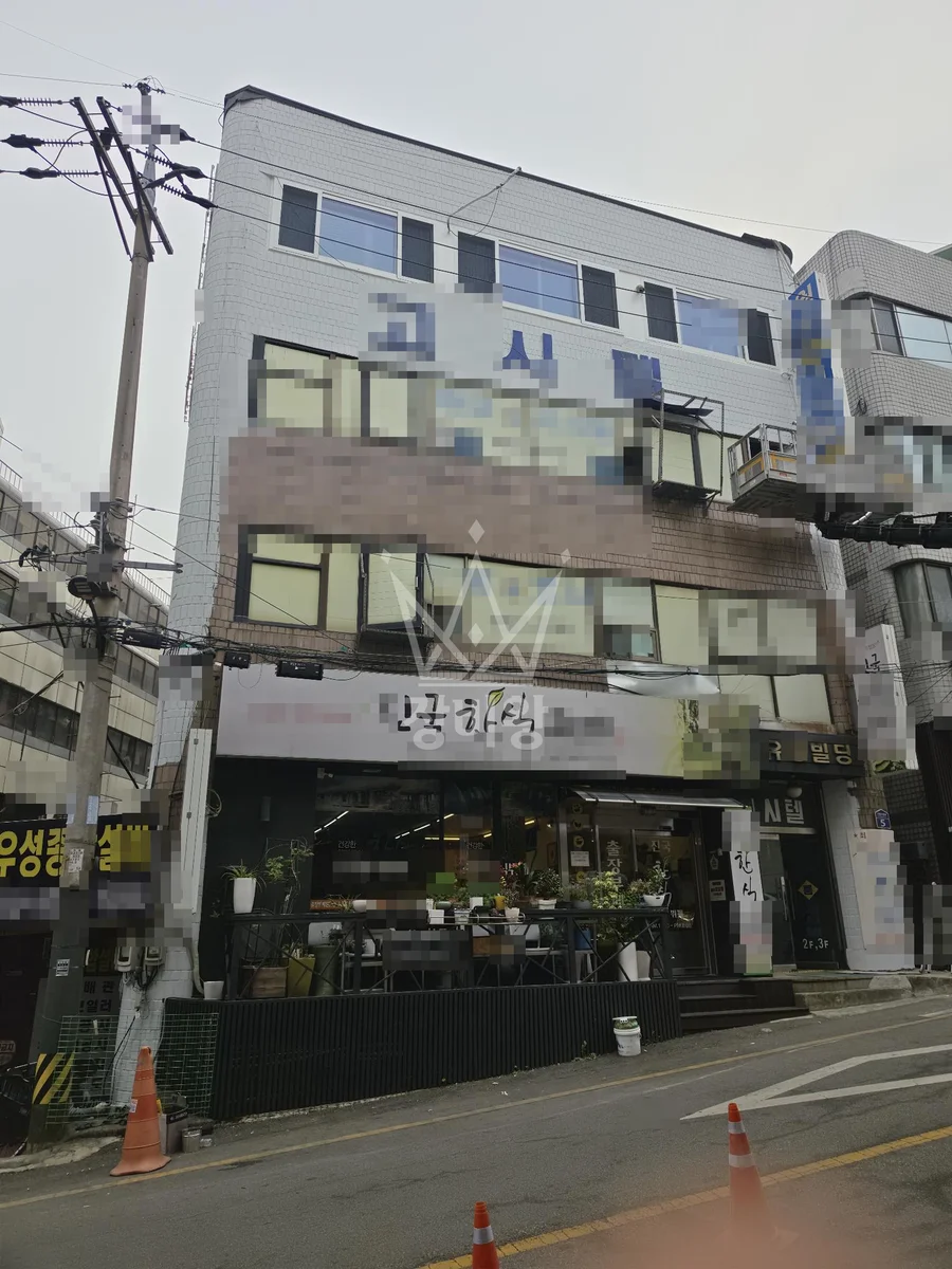 경기 화성시효행구 정남면 수면리 스카이차 간판 작업 현장