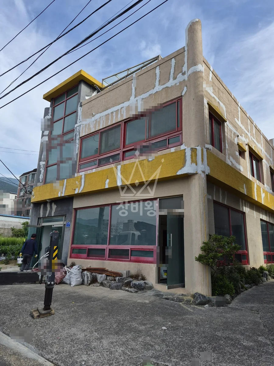 울산 울주군 스카이차 자재 양중 작업 현장