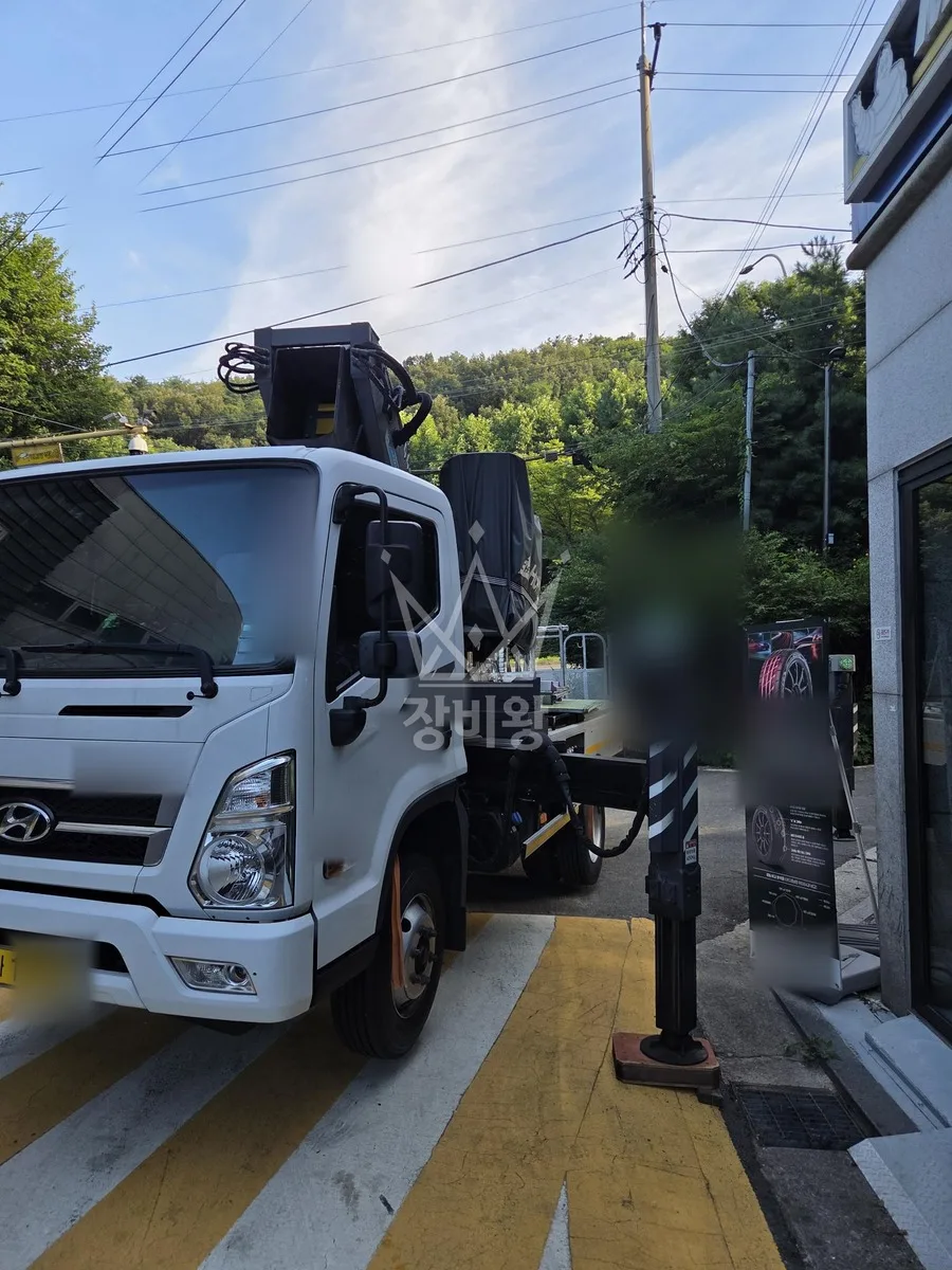 서울 서초구 양재동 스카이차 수목 관리 작업 현장