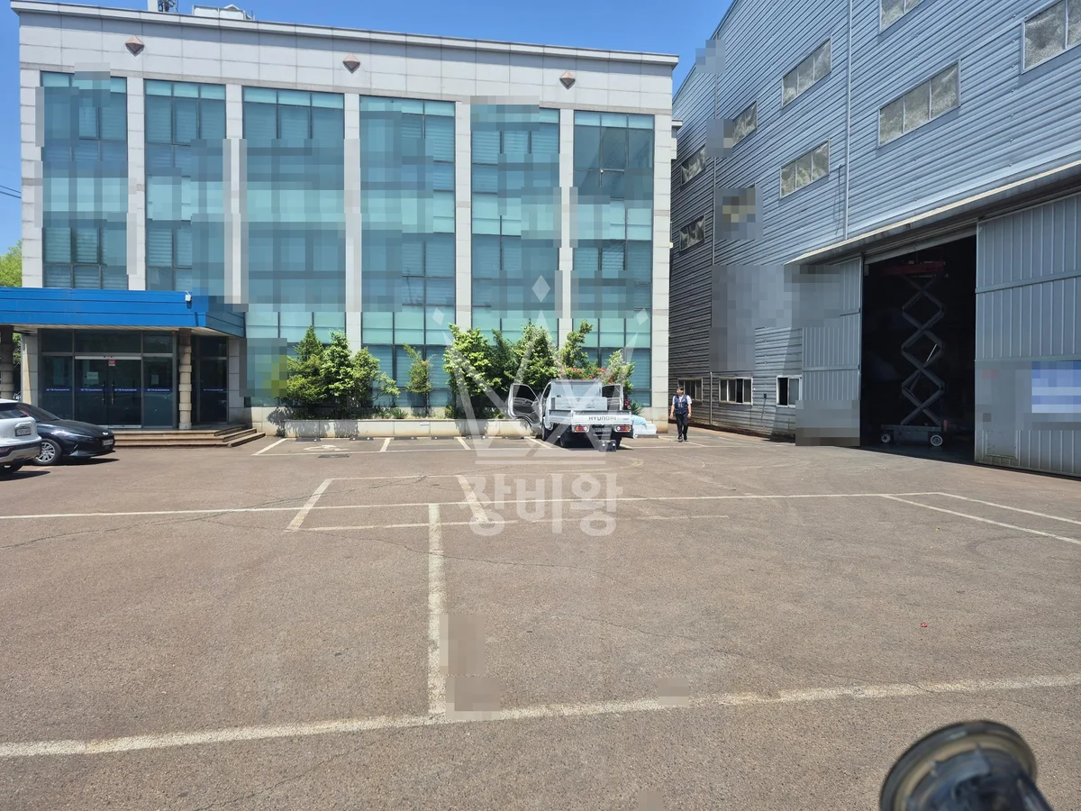 울산 남구 상개동 스카이차 외벽 작업 작업 현장