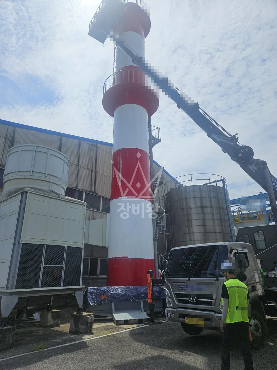 전북 무주군 스카이차 수목 관리 작업 현장