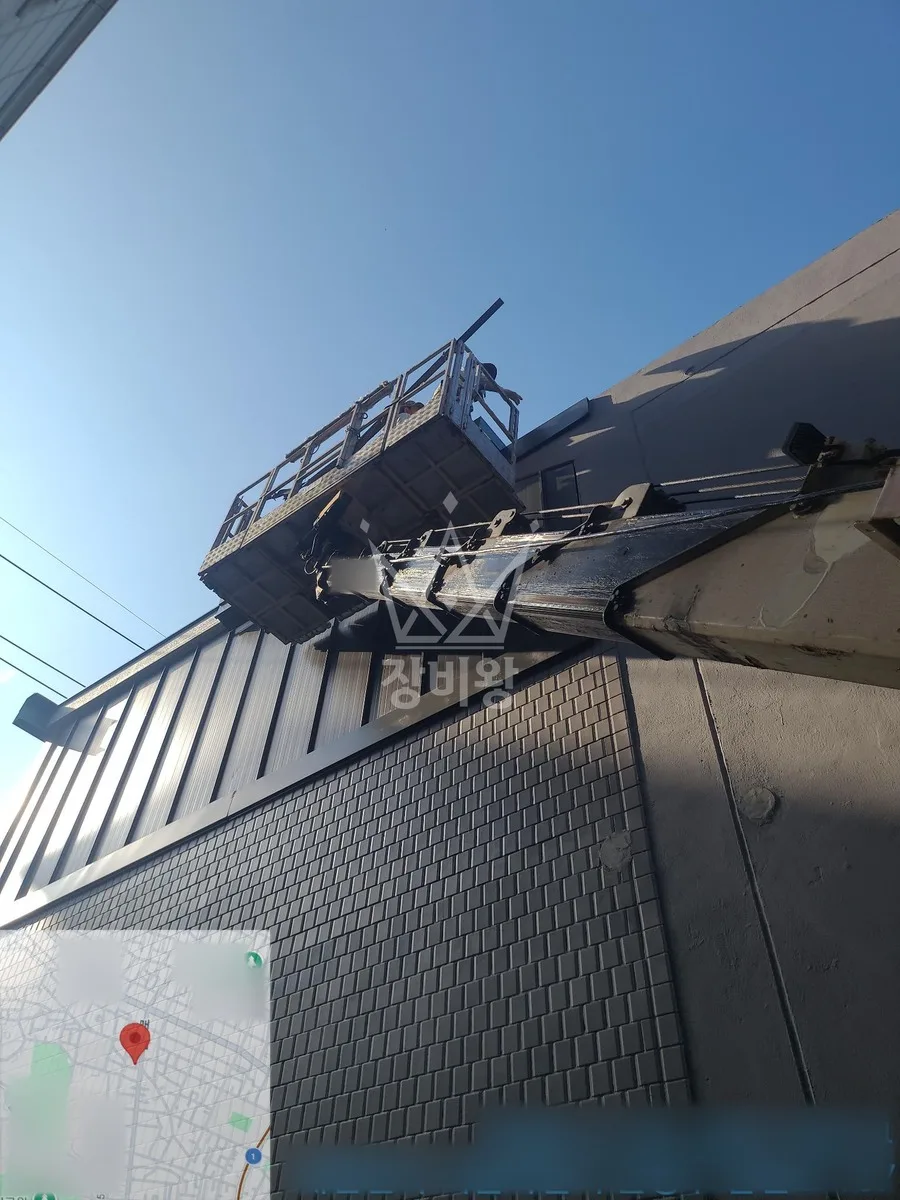 제주 제주시 오라일동 스카이차 간판 작업 현장