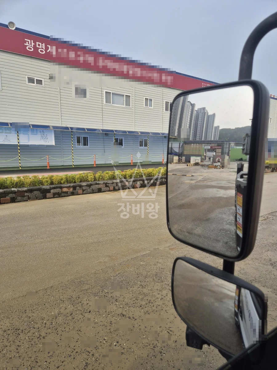 경기 화성시동탄구 스카이차 철골 작업 현장
