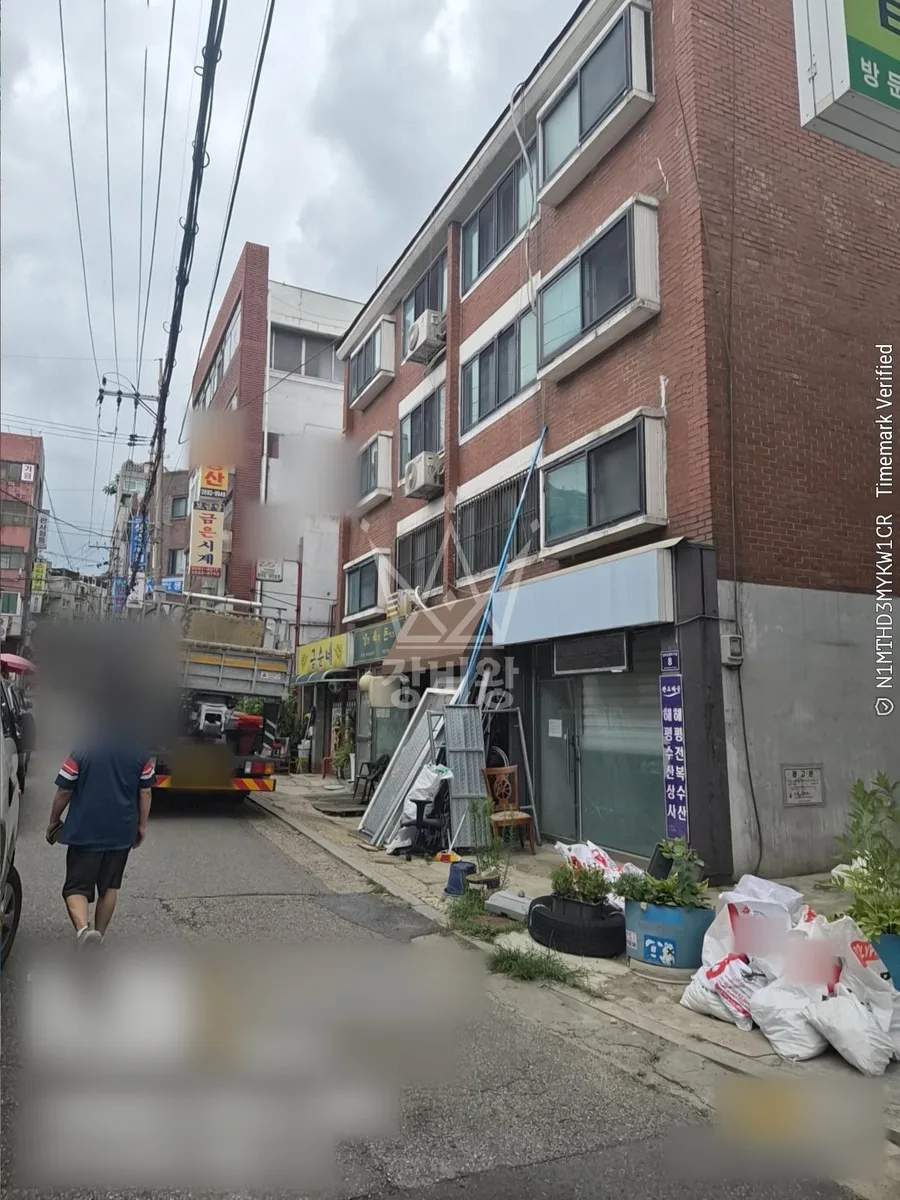 서울 양천구 목동 스카이차 에어컨 작업 현장