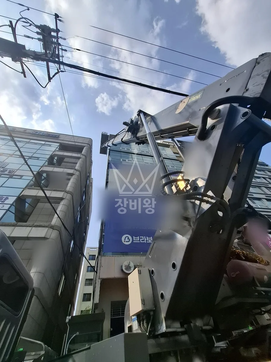제주 제주시 노형동 스카이차 철골 작업 현장