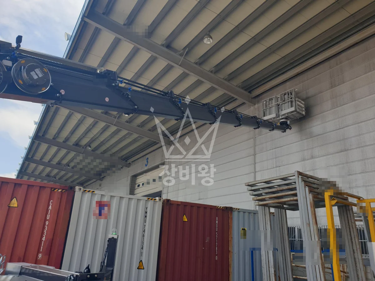 경남 거제시 스카이차 에어컨 작업 현장