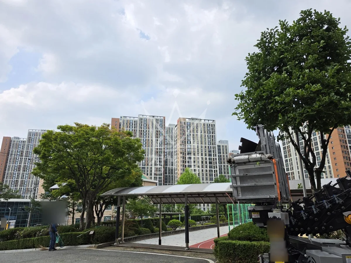 대전 동구 스카이차 CCTV 작업 현장