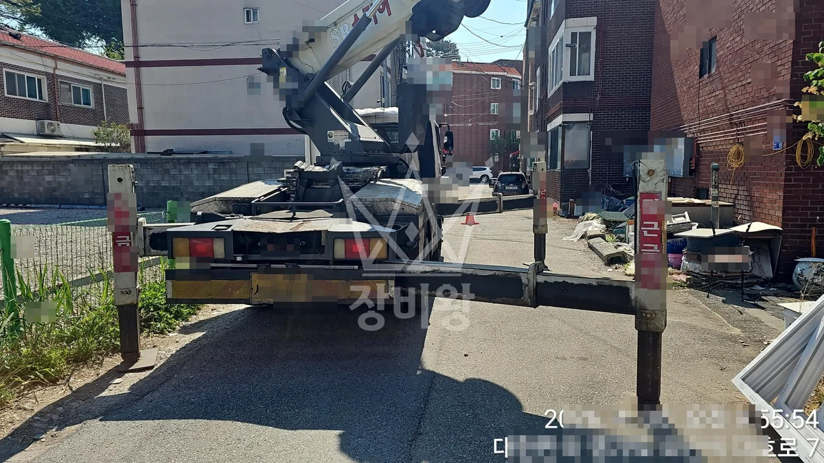 경기 오산시 벌음동 스카이차 CCTV 작업 현장
