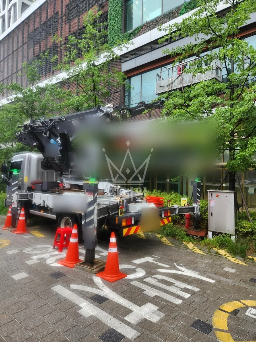 서울 동대문구 스카이차 CCTV 작업 현장