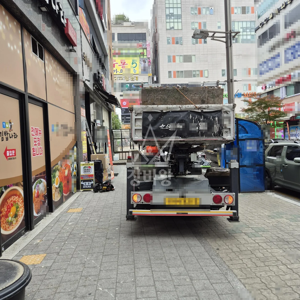 경기 남양주시 수동면 지둔리 스카이차 CCTV 작업 현장