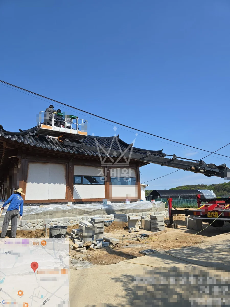 인천 영종구 을왕동 스카이차 에어컨 작업 현장