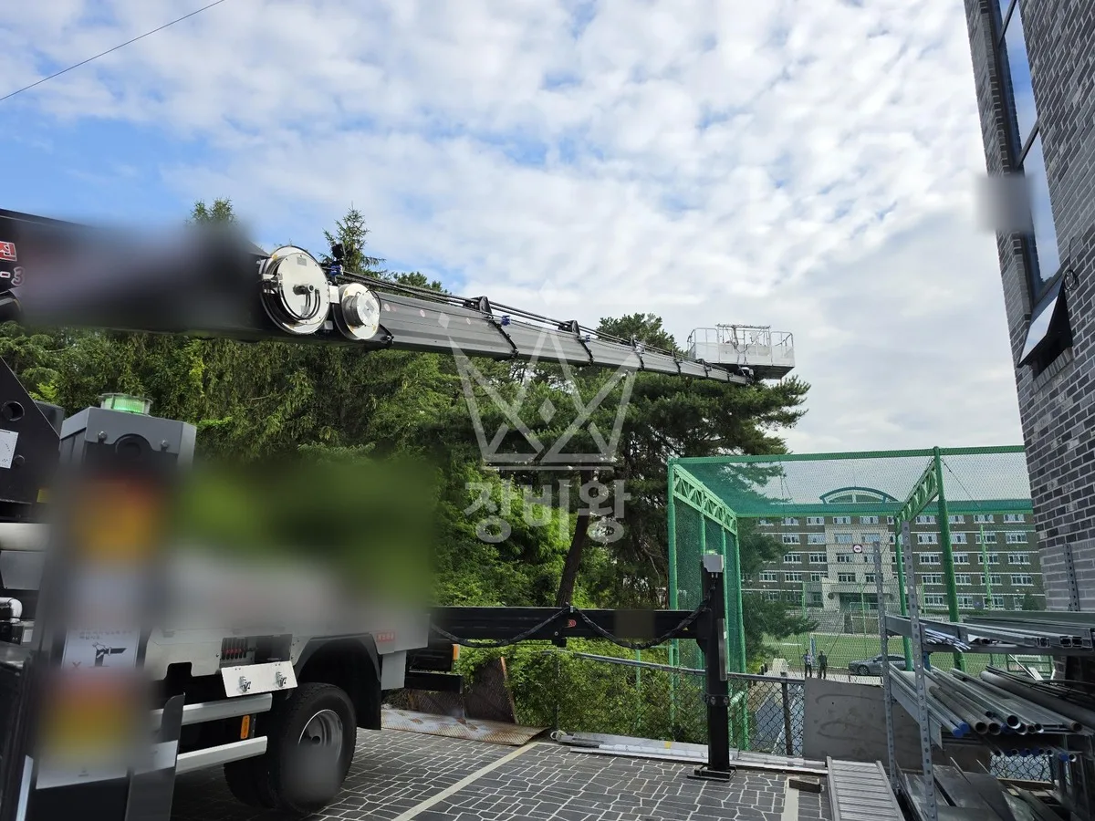 대전 유성구 대동 스카이차 CCTV 작업 현장