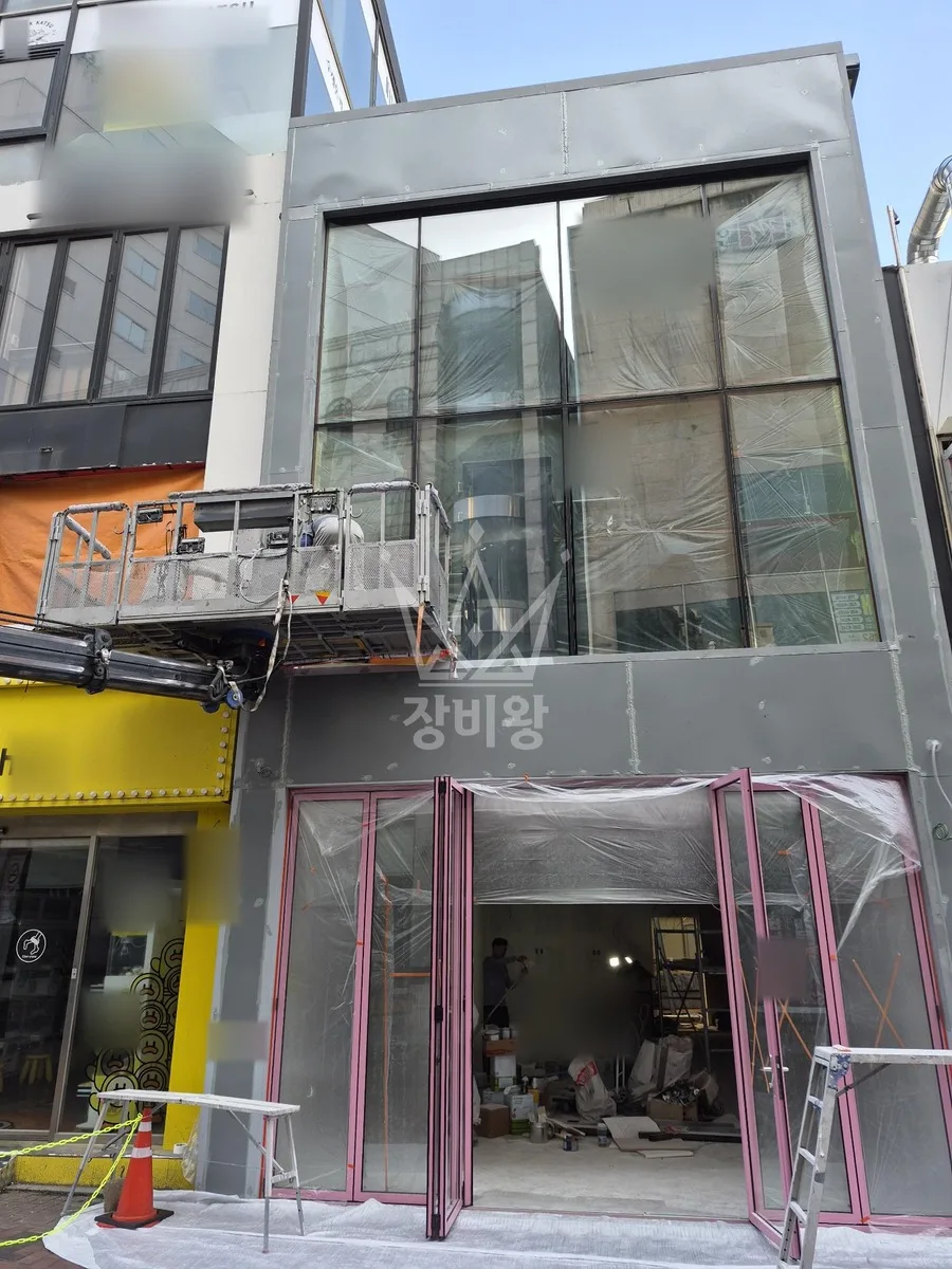 대구 스카이차 CCTV 작업 현장