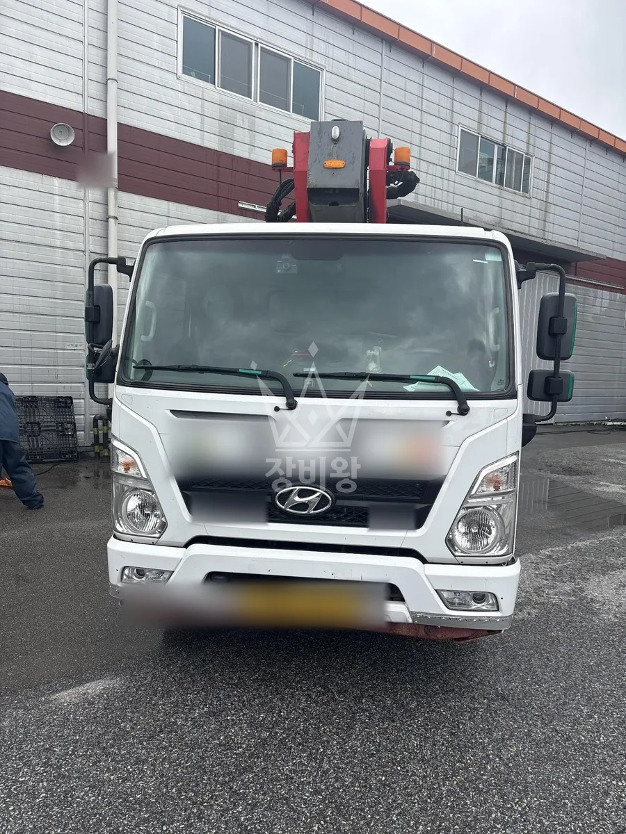 충북 청주시서원구 산남동 스카이차 CCTV 작업 현장