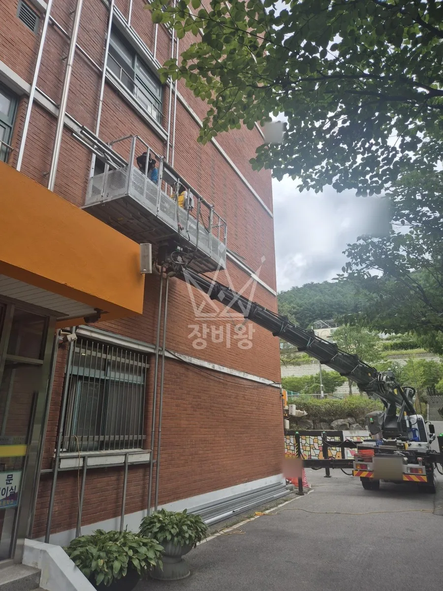 경기 남양주시 오남읍 오남리 스카이차 CCTV 작업 현장