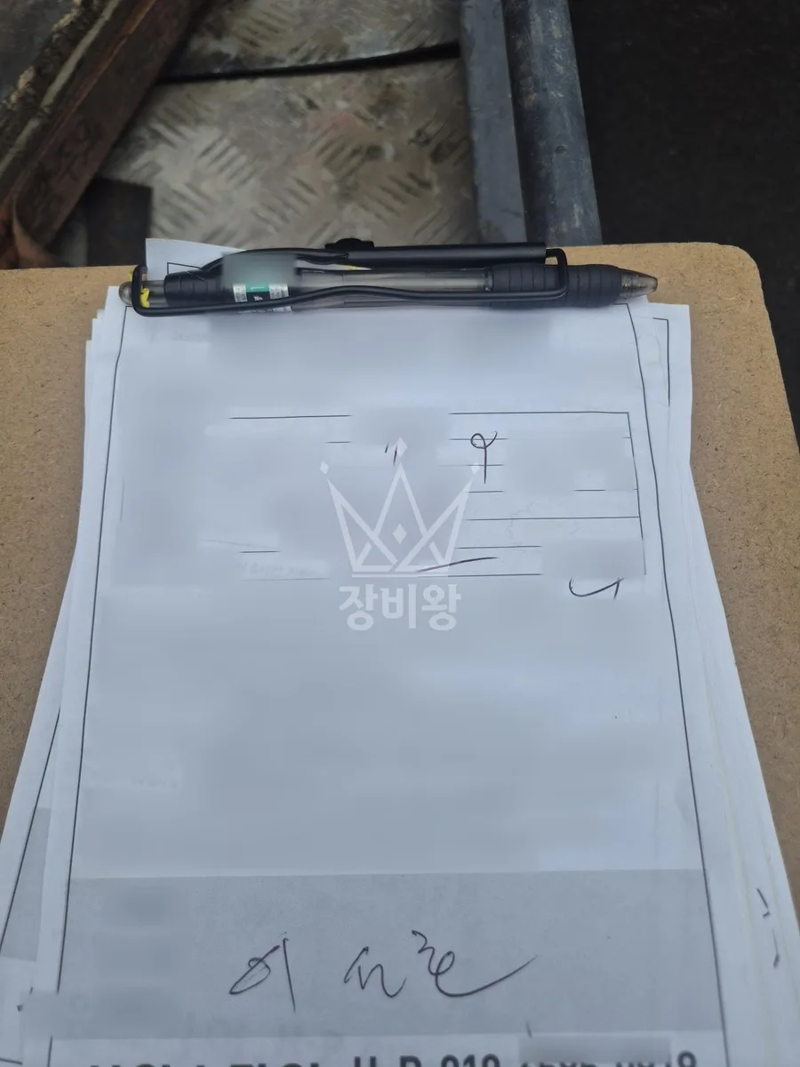 경북 안동시 운안동 스카이차 철골 작업 현장
