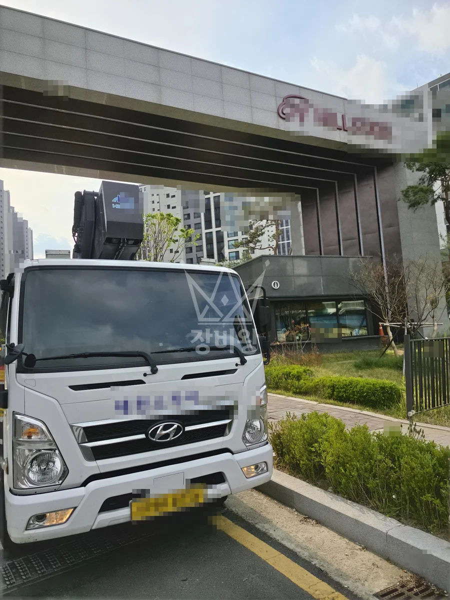 경기 화성시효행구 정남면 스카이차 CCTV 작업 현장