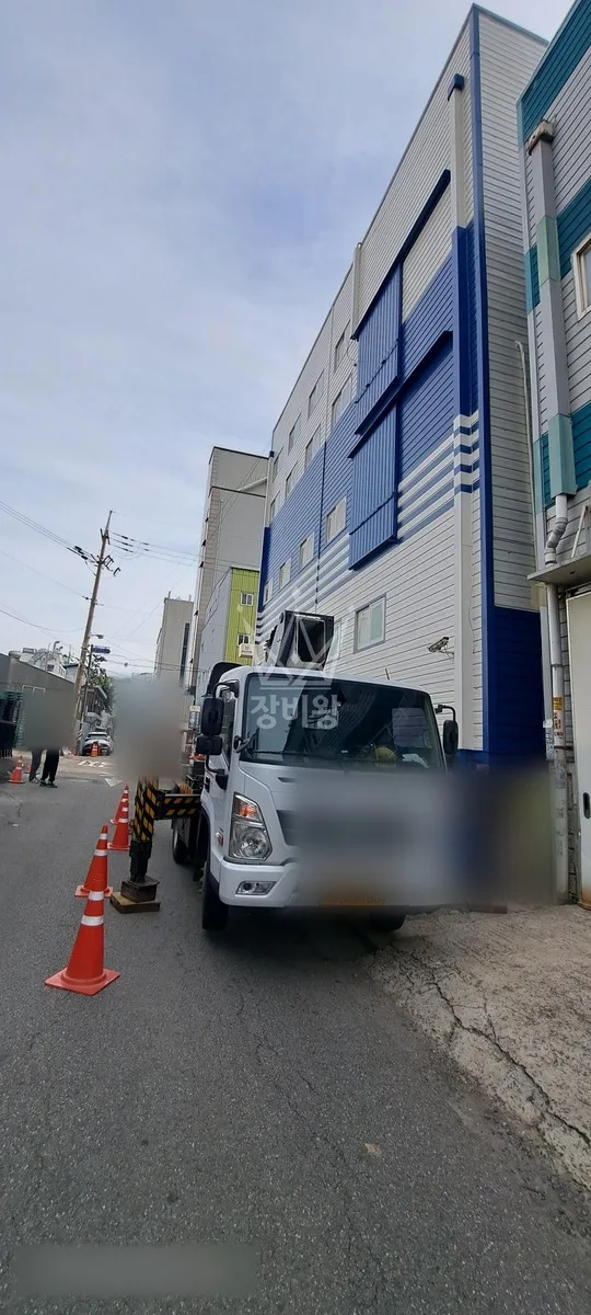 경기 고양시일산동구 풍동 스카이차 철골 작업 현장