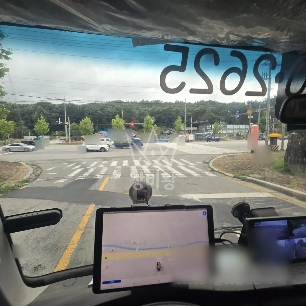 경기 의정부시 스카이차 CCTV 작업 현장