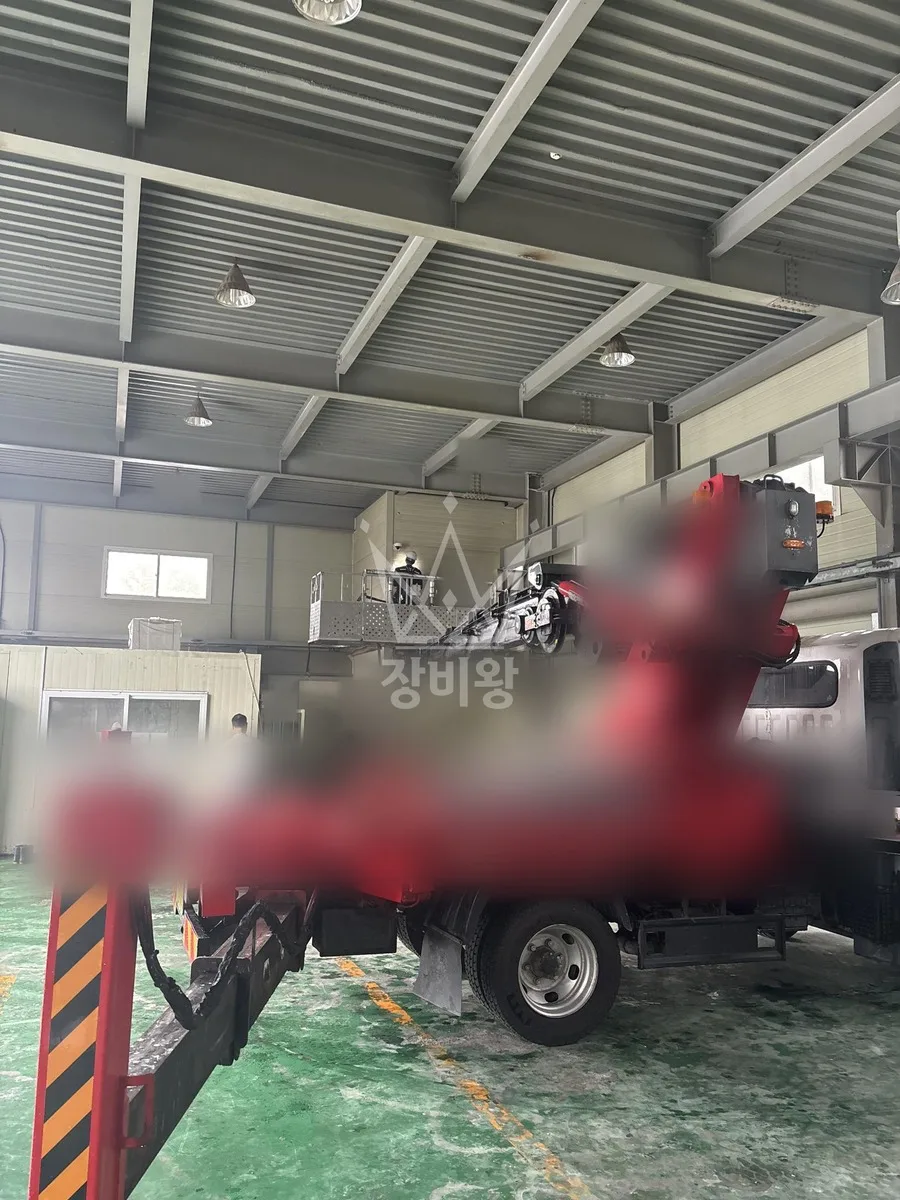 세종 세종 종촌동 스카이차 지붕 공사 작업 현장