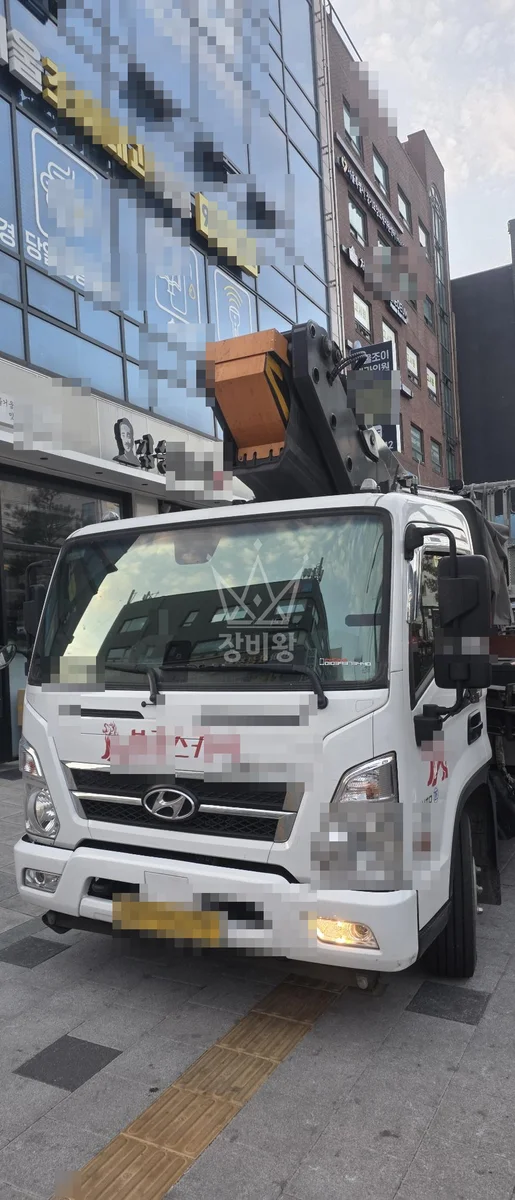 제주 서귀포시 스카이차 외벽 작업 작업 현장