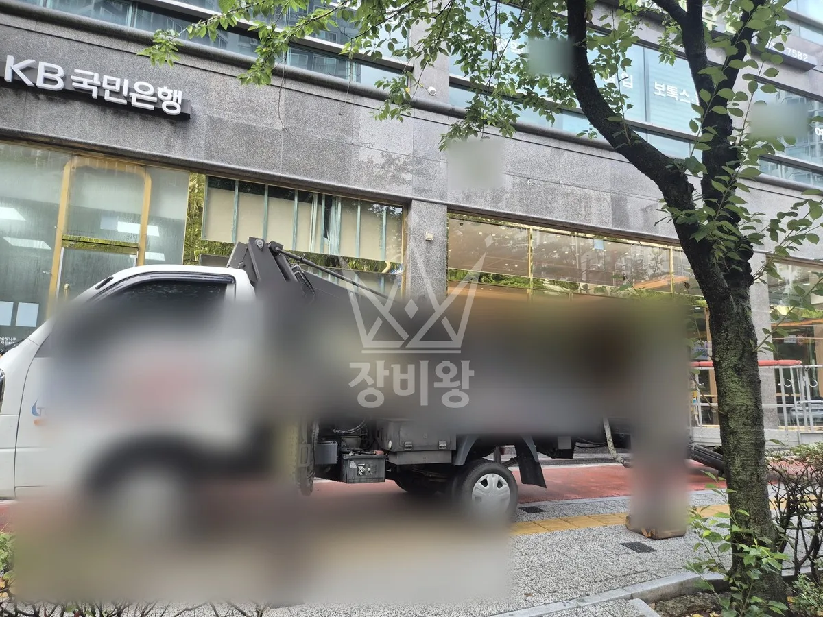 경기 성남시수정구 둔전동 스카이차 CCTV 작업 현장