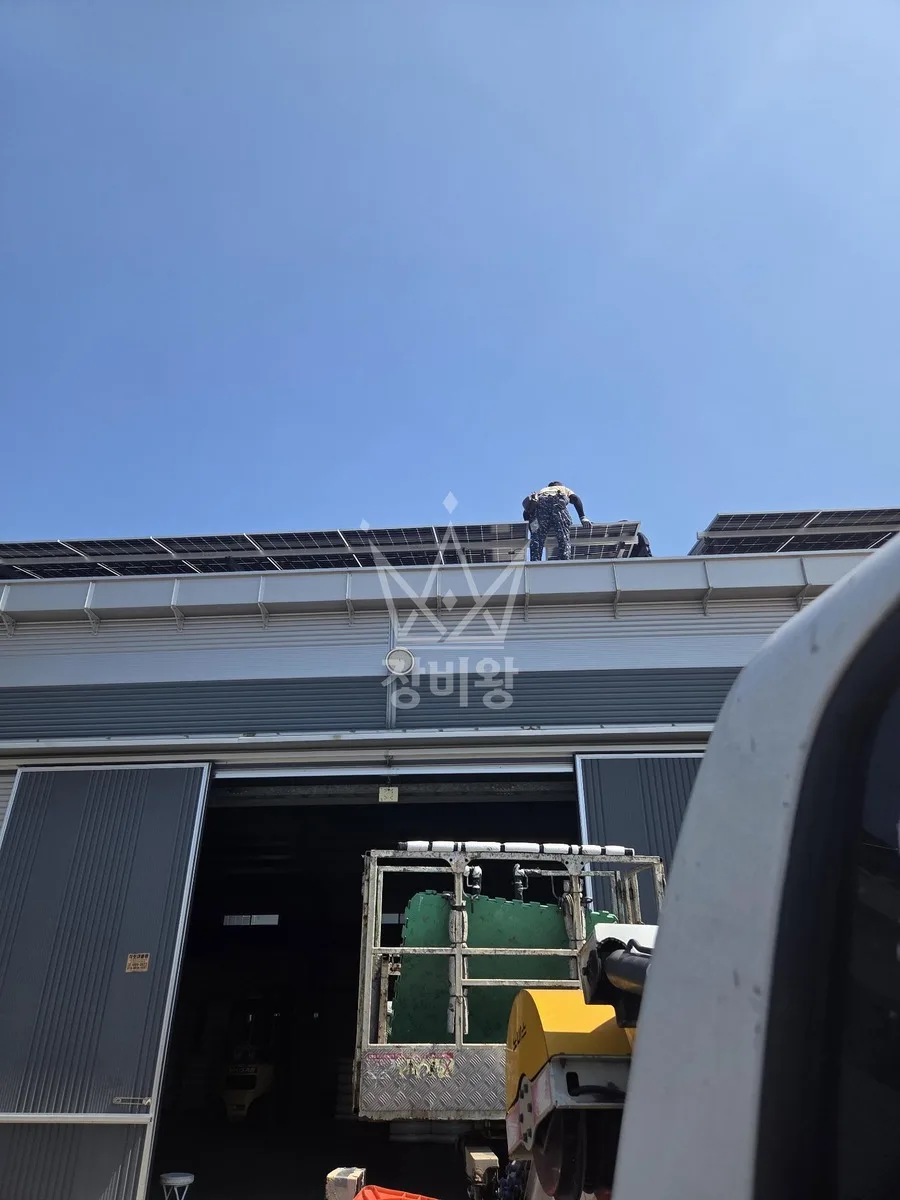 경북 스카이차 CCTV 작업 현장