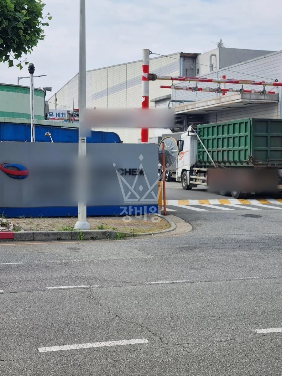 경기 평택시 서정동 스카이차 외벽 작업 작업 현장