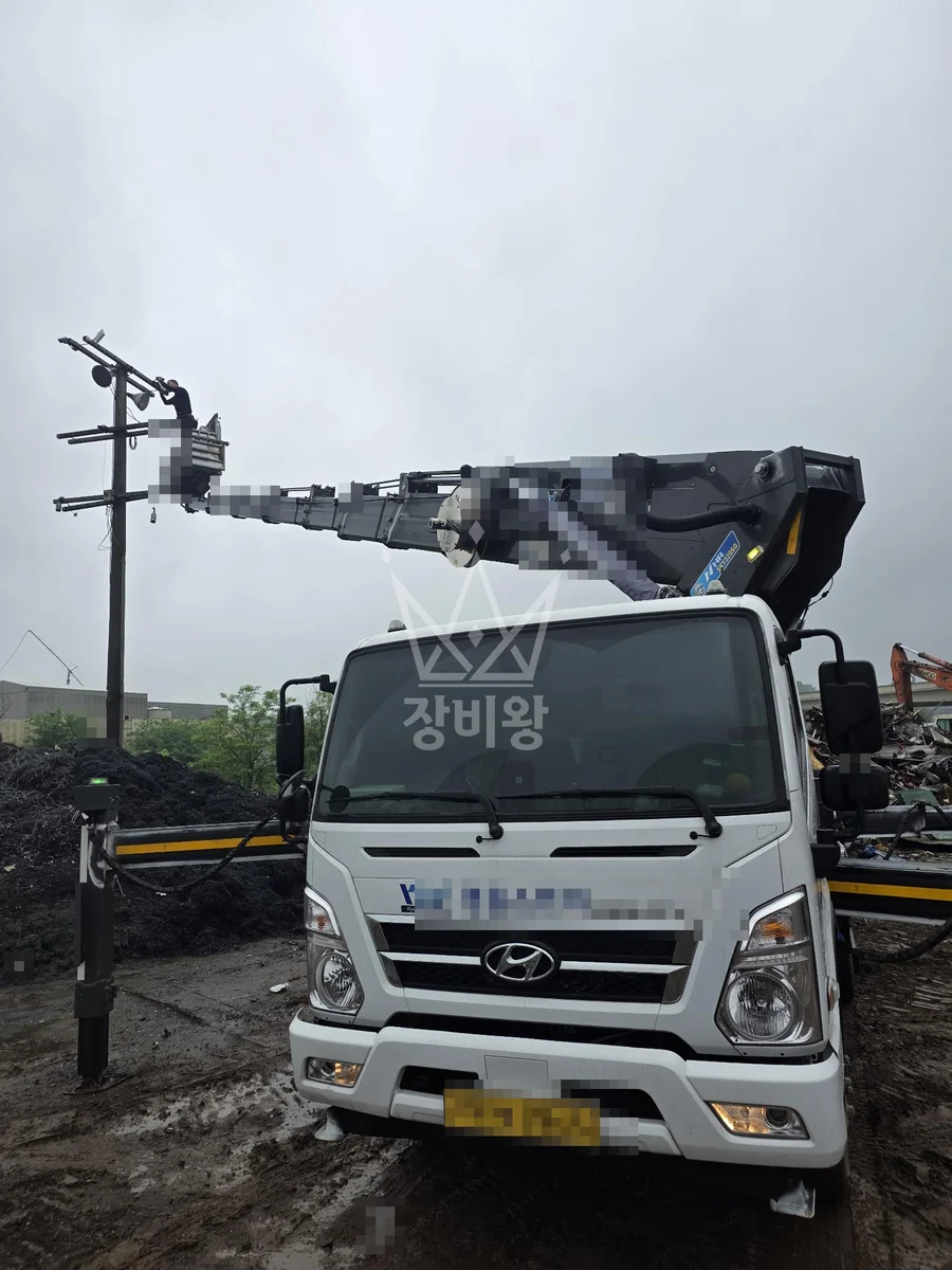 경기 용인시기흥구 동백동 스카이차 외벽 작업 작업 현장