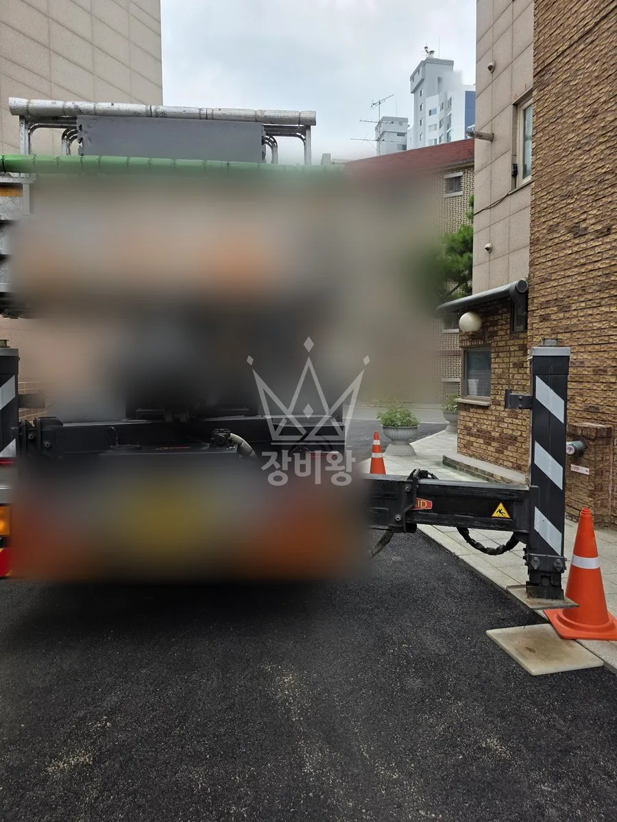 서울 스카이차 에어컨 작업 현장