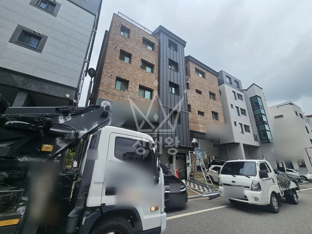 제주 제주시 애월읍 애월리 스카이차 간판 작업 현장