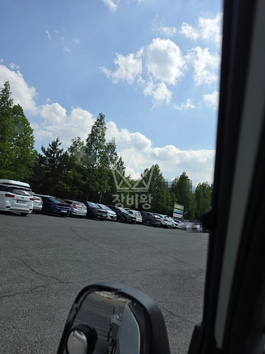울산 중구 복산동 스카이차 유리 작업 현장