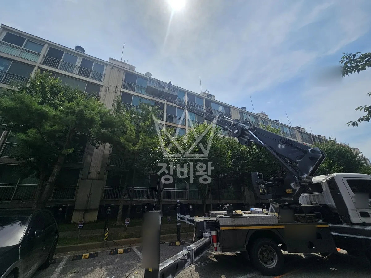 경기 용인시처인구 양지읍 제일리 스카이차 CCTV 작업 현장