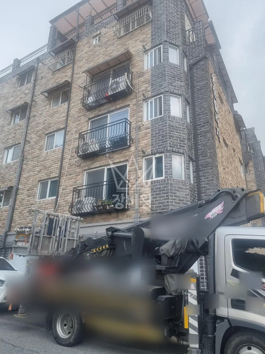 경기 화성시만세구 향남읍 요리 스카이차 간판 작업 현장