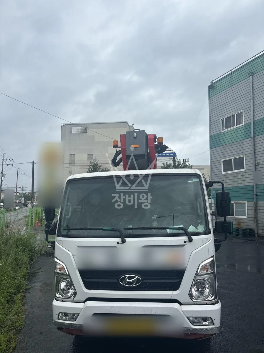 세종 세종 장군면 스카이차 지붕 공사 작업 현장