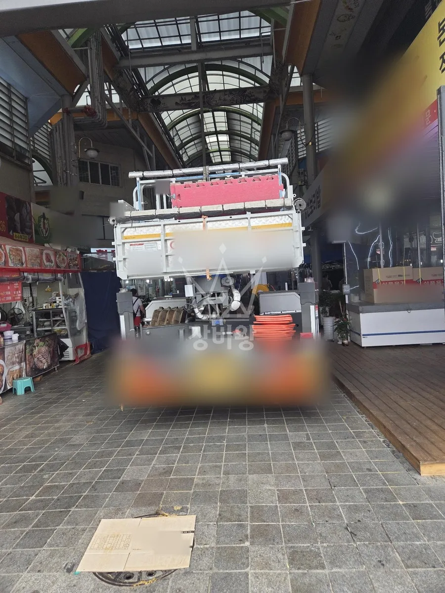 경기 안산시상록구 스카이차 철골 작업 현장