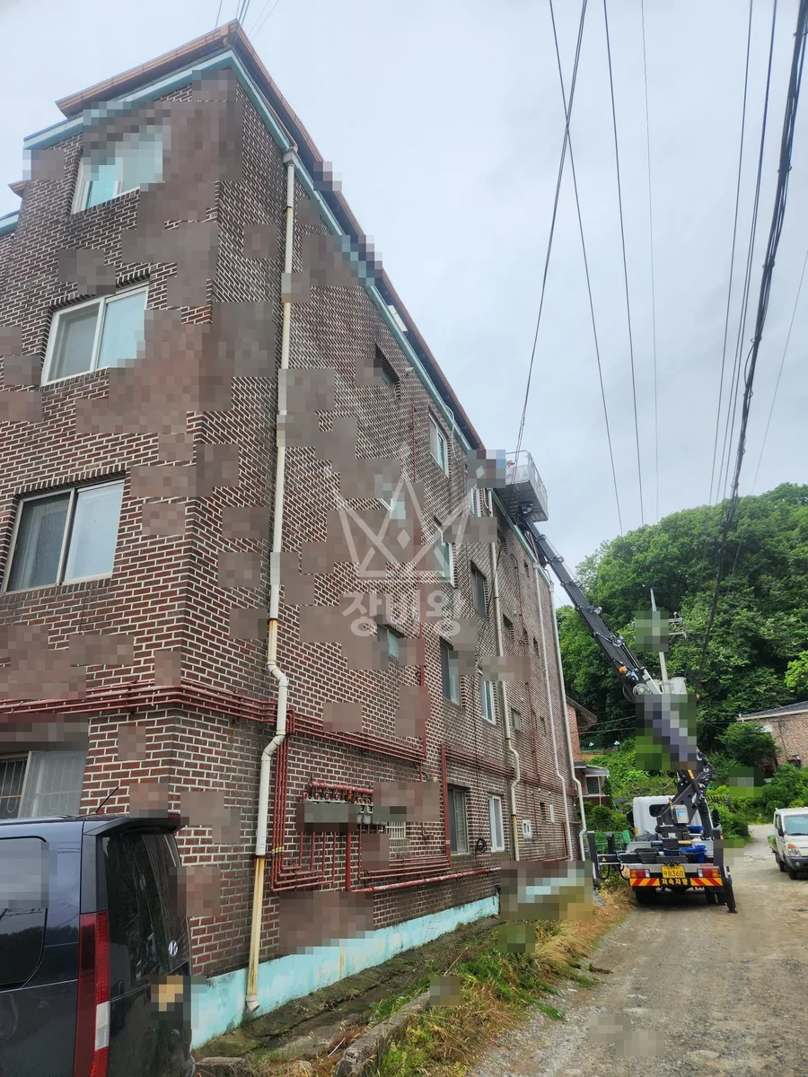 경기 고양시일산서구 탄현동 스카이차 CCTV 작업 현장