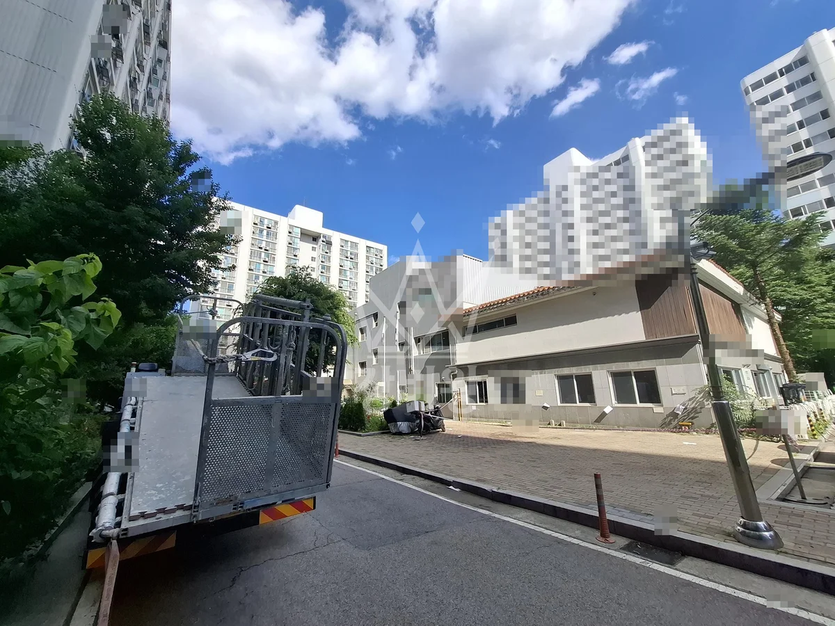 제주 서귀포시 남원읍 수망리 스카이차 외벽 작업 작업 현장