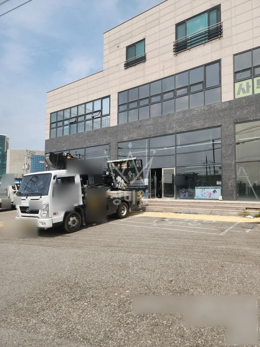 경기 김포시 양촌읍 흥신리 스카이차 외벽 작업 작업 현장