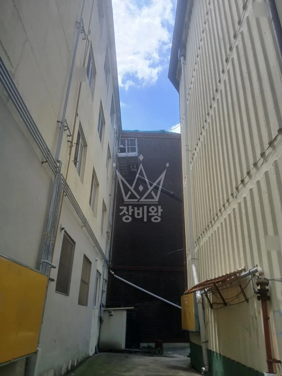 경기 안산시단원구 스카이차 CCTV 작업 현장