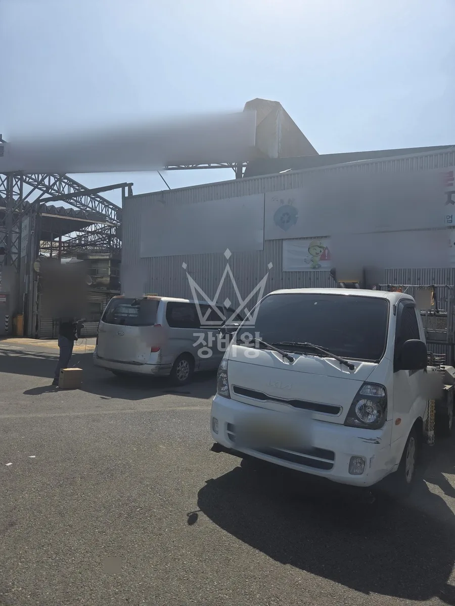 울산 스카이차 외벽 작업 작업 현장