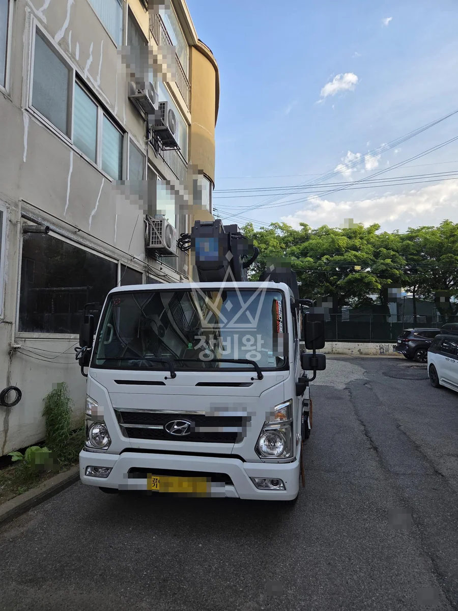 제주 제주시 우도면 조일리 스카이차 간판 작업 현장