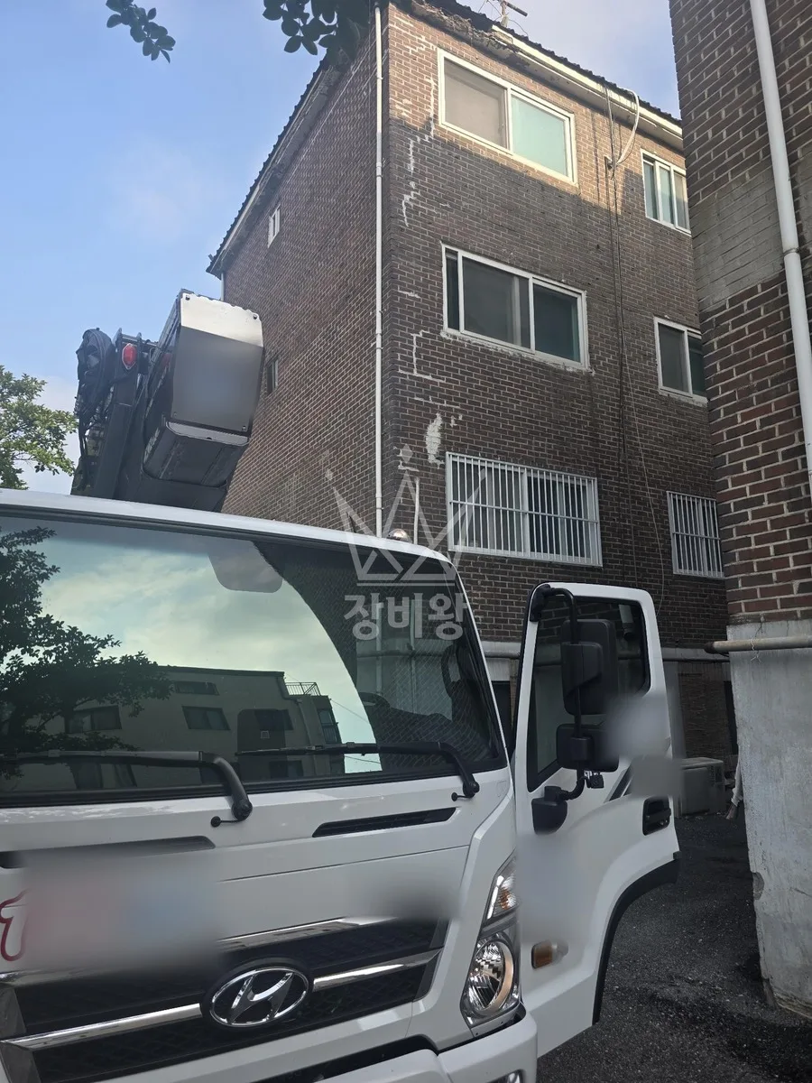 경기 용인시처인구 백암면 근삼리 스카이차 에어컨 작업 현장