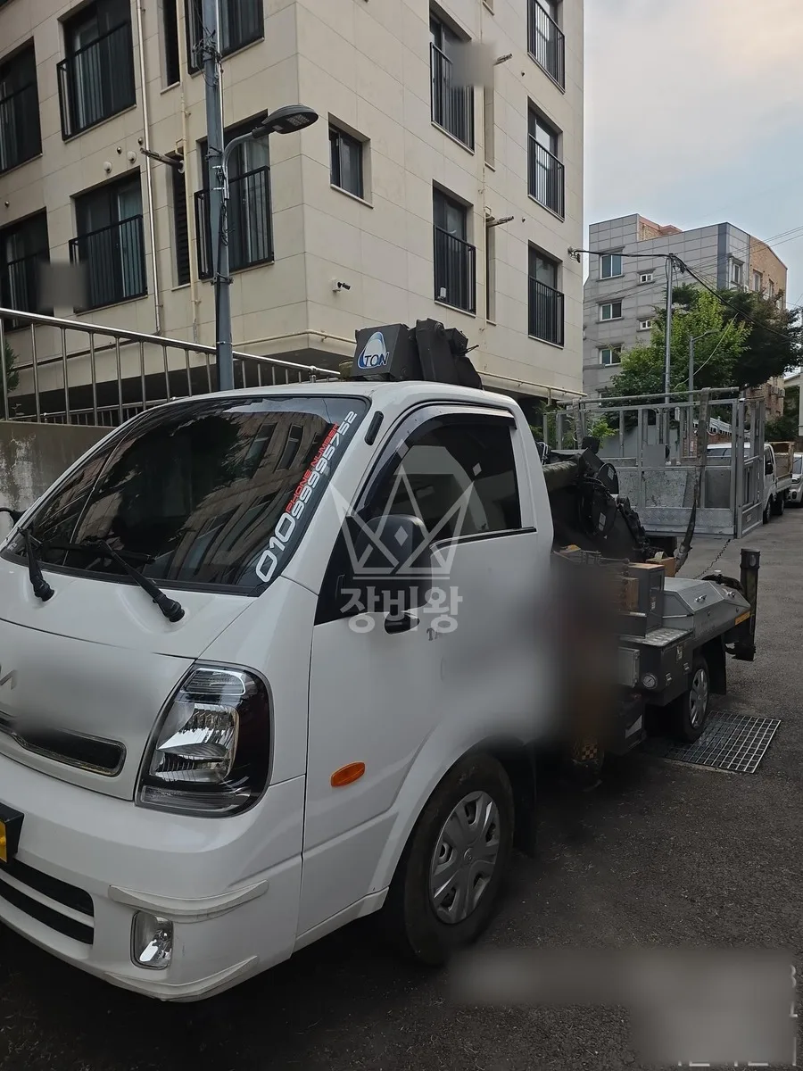 서울 용산구 남영동 스카이차 CCTV 작업 현장