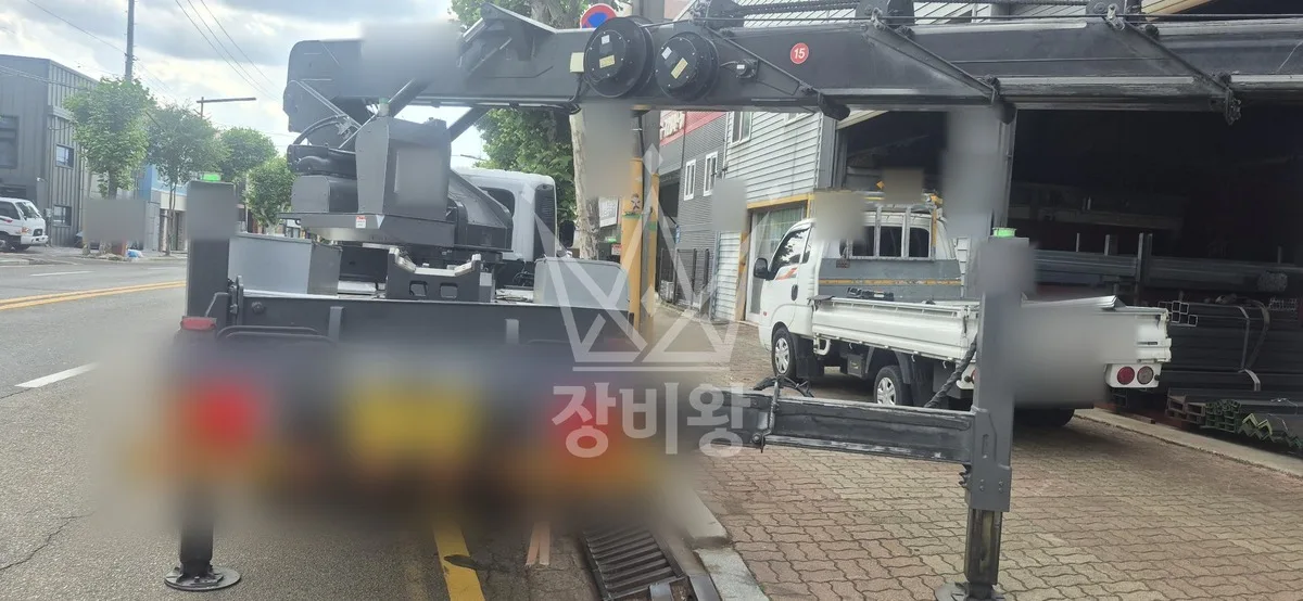 대전 동구 구도동 스카이차 외벽 작업 작업 현장