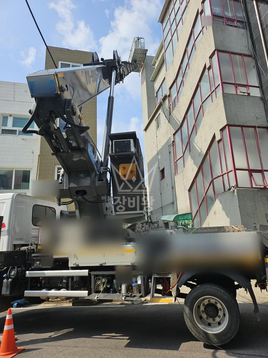 인천 영종구 을왕동 스카이차 철골 작업 현장