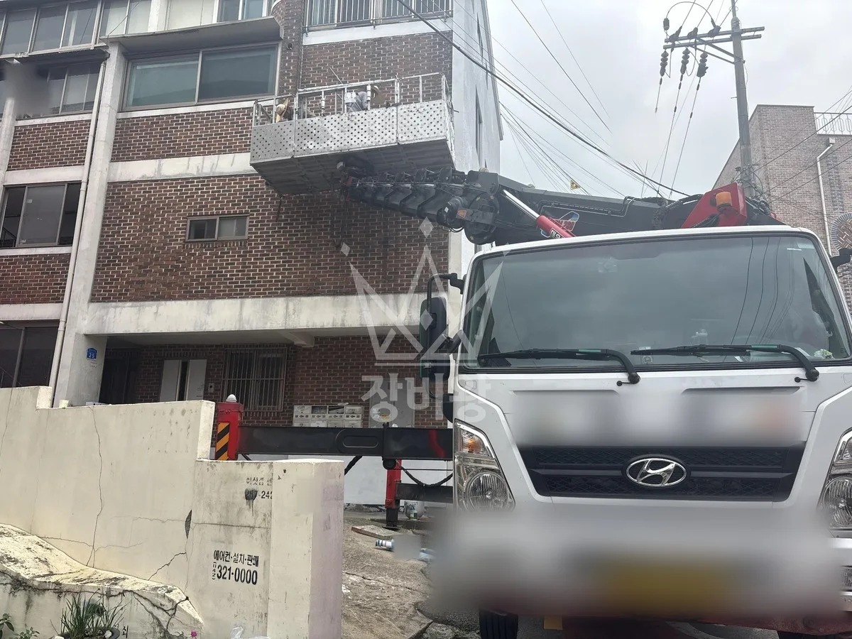 대전 중구 스카이차 CCTV 작업 현장
